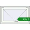 Ціноутворення Вікна 997x585 мм REHAU Euro 60 Білий (RAL 9016) з двох сторін. Ціна: ₴4,534.03