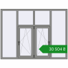 Ціноутворення Вікна 2000x1500 мм Altest Pony 375 RAL 9007 Grey aluminium з двох сторін. Ціна: ₴30,503.50