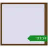 Ціноутворення Вікна 1650x1500 мм REHAU Euro 70 WALNUT з двох сторін. Ціна: ₴12,312.53