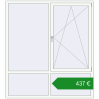 Ціноутворення Вікна 1800x2000 мм REHAU Euro 70. Ціна: €437.10