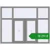 Ціноутворення Вікна 2000x1500 мм Altest Pony 375 RAL 9007 Grey aluminium з двох сторін. Ціна: ₴18,290.91