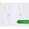 Ціноутворення Вікна 1900x1550 мм REHAU Euro 70 Білий (RAL 9016) з двох сторін. Ціна: ₴21,667.61
