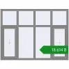 Ціноутворення Вікна 2000x1500 мм Altest Pony 375 RAL 9007 Grey aluminium з двох сторін. Ціна: ₴18,613.69