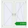 Ціноутворення Вікна 1120x1240 мм REHAU Euro 60 Білий (RAL 9016) з двох сторін. Ціна: ₴8,978.37