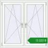 Ціноутворення Вікна 1200x1200 мм REHAU SYNEGO MD Білий (RAL 9016) з двох сторін. Ціна: ₴13,319.84