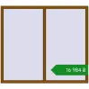Ціноутворення Вікна 1700x1500 мм REHAU Brillant-Design GOLDEN OAK з двох сторін. Ціна: ₴16,983.64