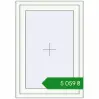 Ціноутворення Вікна 700x1007 мм Altest Pony 375 RAL 9016 Traffic white з двох сторін. Ціна: ₴5,058.74
