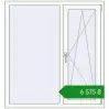 Ціноутворення Вікна 1170x1260 мм REHAU Euro 60 Білий (RAL 9016) з двох сторін. Ціна: ₴6,574.54