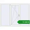 Ціноутворення Вікна 1800x1400 мм REHAU Brillant-Design Білий (RAL 9016) з двох сторін. Ціна: ₴13,268.02