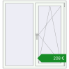 Ціноутворення Вікна 1240x1320 мм REHAU Euro 70. Ціна: €207.58