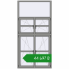 Ціноутворення Вікна 1200x2400 мм Altest Pony 375 RAL 9007 Grey aluminium з двох сторін. Ціна: ₴44,696.74