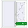 Ціноутворення Вікна 1300x1400 мм REHAU Euro 70. Ціна: €277.97