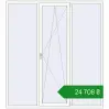 Ціноутворення Вікна 2000x2200 мм REHAU SYNEGO MD Білий (RAL 9016) з двох сторін. Ціна: ₴24,708.01