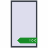 Ціноутворення Вікна 910x1600 мм REHAU Euro 60. Ціна: €110.08