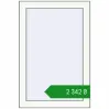 Ціноутворення Вікна 500x750 мм REHAU Brillant-Design Білий (RAL 9016) з двох сторін. Ціна: ₴2,341.83