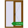 Ціноутворення Вікна 1000x1500 мм REHAU Euro 60 GOLDEN OAK з двох сторін. Ціна: ₴12,295.70