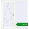Ціноутворення Вікна 1600x1700 мм Altest Pony 375 RAL 9016 Traffic white з двох сторін. Ціна: ₴13,907.21