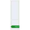 Ціноутворення Вікна 650x2200 мм REHAU Euro 70 Білий (RAL 9016) з двох сторін. Ціна: ₴4,802.27