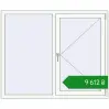 Ціноутворення Вікна 1490x1220 мм REHAU Euro 70 Білий (RAL 9016) з двох сторін. Ціна: ₴9,611.85