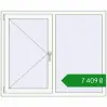 Ціноутворення Вікна 1350x1100 мм REHAU Euro 60 Білий (RAL 9016) з двох сторін. Ціна: ₴7,408.68