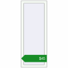 Ціноутворення Вікна 500x1300 мм REHAU Euro 60 Білий (RAL 9016) з двох сторін. Ціна: $45.47