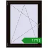 Ціноутворення Вікна 900x1200 мм REHAU Euro 60 BLACK_BROWN з двох сторін. Ціна: ₴7,771.20