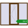 Ціноутворення Вікна 1750x1450 мм REHAU Euro 60. Ціна: €333.96