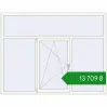 Ціноутворення Вікна 2200x1700 мм REHAU Euro 60 Білий (RAL 9016) з двох сторін. Ціна: ₴13,708.78