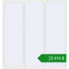 Ціноутворення Вікна 2250x2400 мм REHAU Brillant-Design Білий (RAL 9016) з двох сторін. Ціна: ₴23,493.63