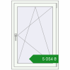 Ціноутворення Вікна 800x1170 мм REHAU Euro 60 Білий (RAL 9016) з двох сторін. Ціна: ₴5,053.82
