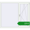 Ціноутворення Вікна 1600x1400 мм REHAU Euro 70. Ціна: €229.22