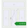 Ціноутворення Вікна 1500x1700 мм REHAU Euro 70 Білий (RAL 9016) з двох сторін. Ціна: ₴16,401.48