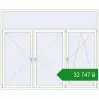 Ціноутворення Вікна 2450x2010 мм REHAU Euro 70 Білий (RAL 9016) з двох сторін. Ціна: ₴32,747.42