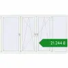 Ціноутворення Вікна 3000x1700 мм REHAU Euro 60 Білий (RAL 9016) з двох сторін. Ціна: ₴21,244.02