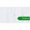 Ціноутворення Вікна 3000x1600 мм REHAU Euro 70 Білий (RAL 9016) з двох сторін. Ціна: ₴23,809.52
