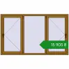 Ціноутворення Вікна 2000x1200 мм REHAU Euro 60 LIGHT_OAK з двох сторін. Ціна: ₴15,905.22