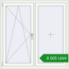 Ціноутворення Вікна 1350x1350 мм REHAU Euro 60 Білий (RAL 9016) з двох сторін. Ціна: 8 505.18 UAH