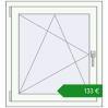Ціноутворення Вікна 750x820 мм REHAU SYNEGO MD. Ціна: €132.90