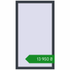 Ціноутворення Вікна 770x1360 мм REHAU SYNEGO MD ANTHRACITE_GREY_STRUKTURAL з двох сторін. Ціна: ₴13,949.91