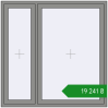 Ціноутворення Вікна 1500x1500 мм Altest Pony 375 RAL 9007 Grey aluminium з двох сторін. Ціна: ₴19,240.78