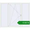 Ціноутворення Вікна 2180x1800 мм REHAU Euro 60 Білий (RAL 9016) з двох сторін. Ціна: ₴12,856.51