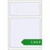 Ціноутворення Вікна 930x1350 мм REHAU Euro 70 Білий (RAL 9016) з двох сторін. Ціна: ₴5,342.25