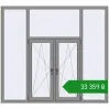 Ціноутворення Вікна 2000x1800 мм Altest Pony 375 RAL 9007 Grey aluminium з двох сторін. Ціна: ₴33,359.33
