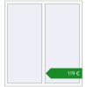 Ціноутворення Вікна 1360x1500 мм REHAU Euro 60. Ціна: €119.34