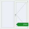 Ціноутворення Вікна 1490x1529 мм REHAU Euro 70. Ціна: €278.17