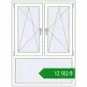 Ціноутворення Вікна 1070x1450 мм REHAU Euro 70 Білий (RAL 9016) з двох сторін. Ціна: ₴12,182.32