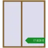 Ціноутворення Вікна 1800x2000 мм REHAU Euro 70 LIGHT_OAK з двох сторін. Ціна: ₴17,807.53