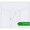 Ціноутворення Вікна 2000x1800 мм REHAU Euro 60 Білий (RAL 9016) з двох сторін. Ціна: ₴12,918.84