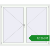 Ціноутворення Tilt-and-Turn 1800x1500 mm REHAU Euro 60 RAL 9016 Traffic white two-sided. Ціна: ₴12,259.92