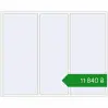 Ціноутворення Вікна 2500x2000 мм REHAU Euro 60 Білий (RAL 9016) з двох сторін. Ціна: ₴11,840.47